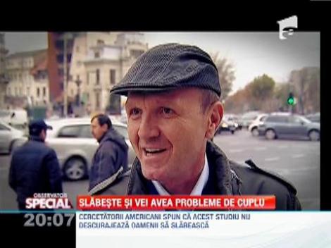 Slăbeşti şi vei avea probleme în căsnicie!