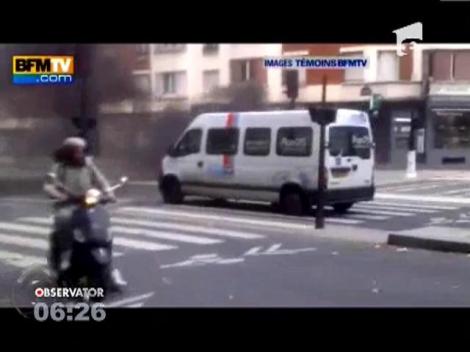 Agenţie bancară din Paris, ţinta unei tentative de jaf ca în filme