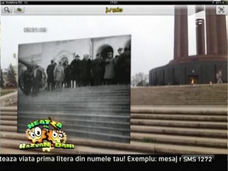Aplicaţia "Ferestră în timp" aduce trecutul şi prezentul Bucureştiului în acelaşi timp