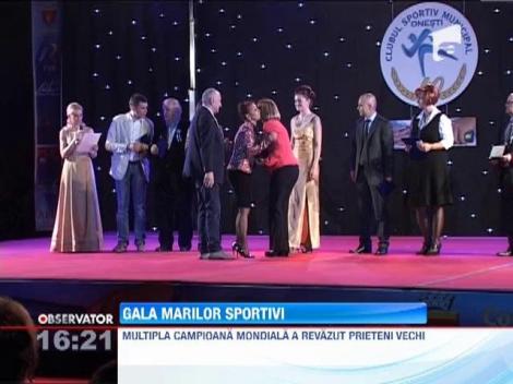 Nadia Comăneci a fost invitată în sala care îi poartă numele, alături de alti sportivi valoroşi ai României