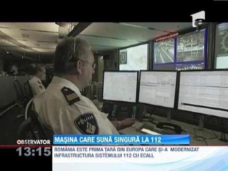 Maşina care sună singură la 112