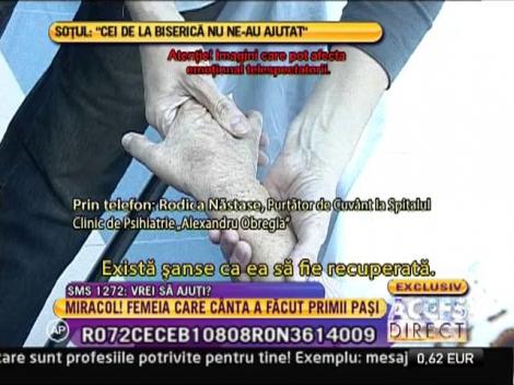 Rodica Năstase, purtator de cuvânt la Spitalul "Alexandru Obreja": "Doamna Iurescu nu mai cântă. Se simte mai bine!"