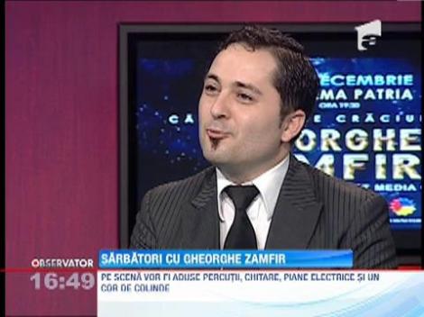 Gheorghe Zamfir, în spiritul Sărbătorilor de iarna: Artistul se pregăteşte de concert