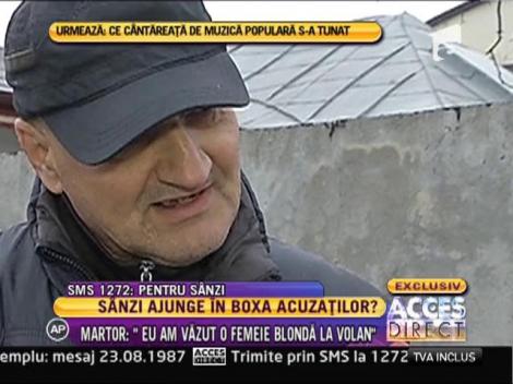 Tatăl lui Zuluf, iubitul Sânzianei: "Eu am fost la volan"