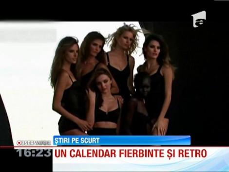 50 de ani de Pirelli, celebraţi cu un calendar fierbinte şi retro