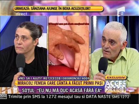 Genovena, fiica femeii care a cântat o săptămână: "Mama arată mai bine acum!"