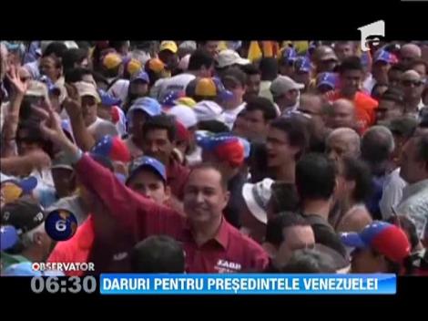 Daruri pentru preşedintele Venezuelei