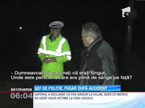 Şefului poliţiei locale din Piatra Neamţ a provocat un accident  pe un drum naţional
