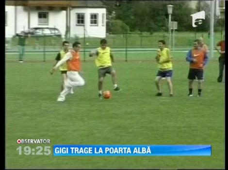 Gigi Becali îşi face propria ligă la Poarta Albă! O ligă de fotbal-tenis, cu meciuri între secţii