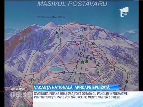 Sărbătoarea Naţională îi găseşte pe cei mai multi dintre români la munte