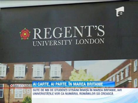 Univeristăţile din Marea Britanie îşi doresc studenti romani