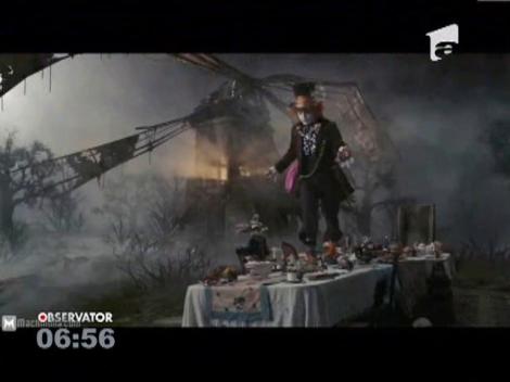 Johnny Depp, din nou pălărier nebun