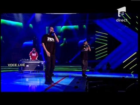 Cheloo și Paraziții au arătat cum se face rap în prima gală live