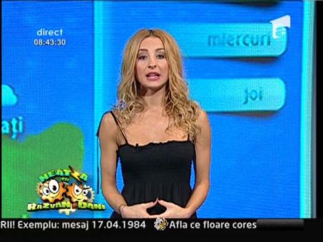 Vremea cu Flavia Mihășan: ”Oficial vine iarna”