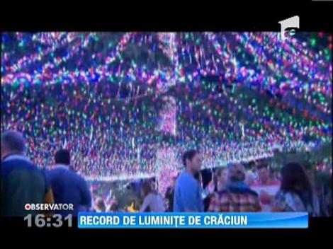 E prea tare! Cea mai spectaculoasă instalaţie luminoasă din lume
