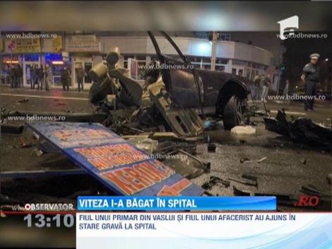 Impact violent în Bârlad