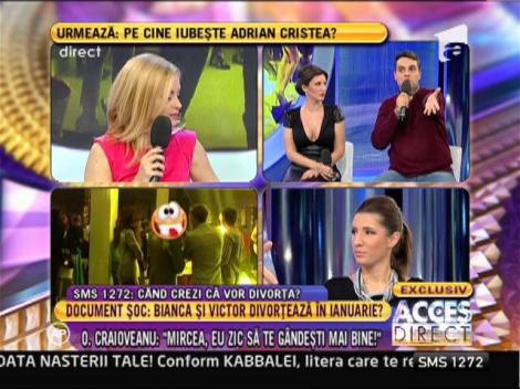 Ceartă aprină între Mara Bănică, Mircea N. Stoian si Oana Craioveanu