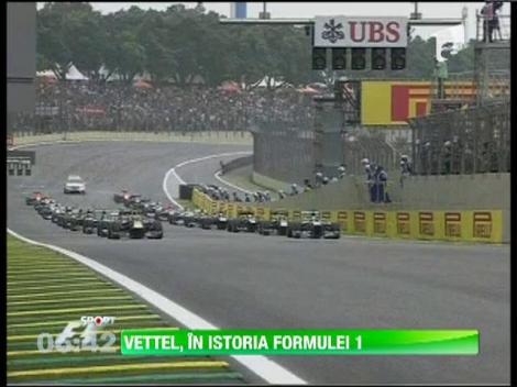 Sebastian Vettel a câştigat a 9-a cursă la rând, în Formula 1