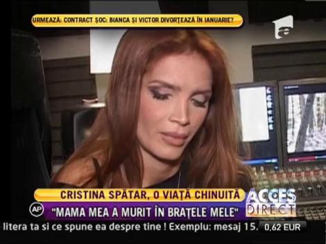 Drama Cristinei Spătar: mama i s-a stins în brațe!