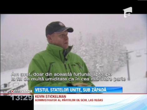 Vestul Statelor Unite, sub zăpadă