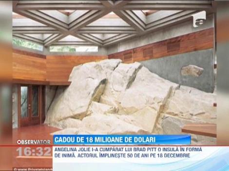 Brad Pitt va primi o insulă în formă de inimă de la Angelina Jolie
