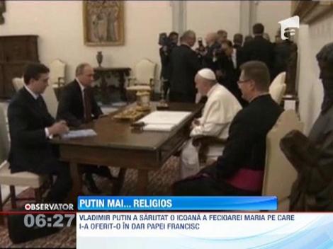 Întâlnire istorică la Vatican! Papa Francisc l-a primit pe Vladimir Putin