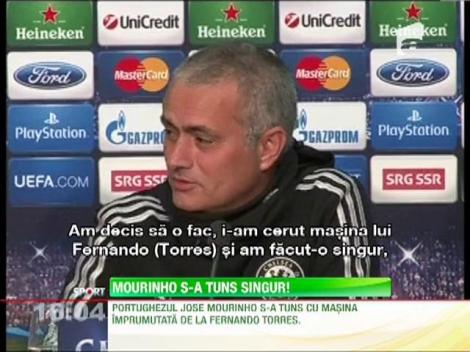 Jose Mourinho s-a tuns singur