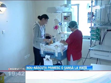 Spitalul Marie Curie deţine cea mai modernă secţie de terapie intensivă pentru bebeluşi din sud-estul Europei