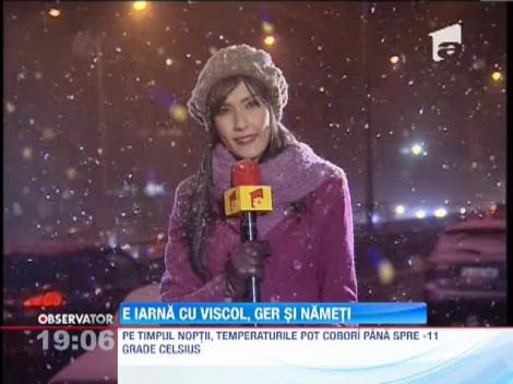 Iarna şi-a făcut simţită prezenţa în toată România! Urmează zile cu viscol, ger şi nămeţi