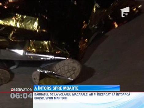 Un motociclist constănţean a sfârşit sub roţile unei macarale