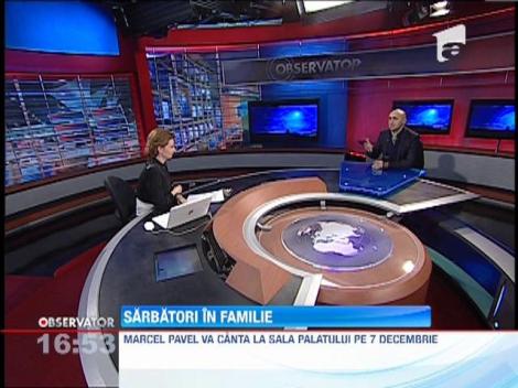 Marcel Pavel va cânta la Sala Palatului pe 7 decembrie