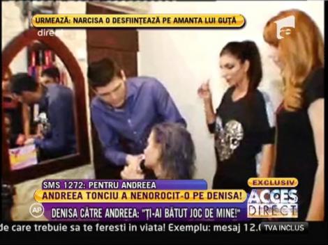 Andreea Tonciu i-a stricat părul Denisei Biță