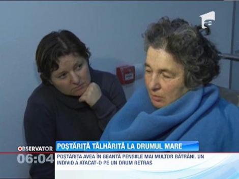O poştăriţă din Dâmboviţa a fost bătută cu sălbăticie şi jefuită