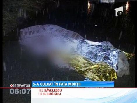 Un bărbat din Gorj a murit după ce un şofer a trecut cu maşina peste el