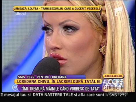 A trăit drama vieții! Loredana Chivu, în lacrimi: Îmi tremură mâinile când vorbesc de tata