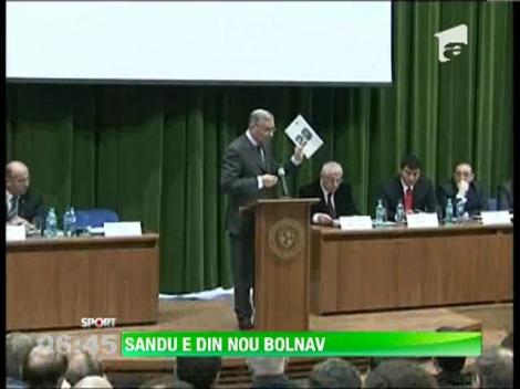 Mircea Sandu se luptă din nou cu boala