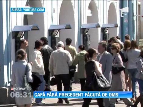 OMS a făcut o gafă fără precedent. A anunţat într-un raport că jumătate dintre greci s-au infectat intenţionat cu HIV pentru ajutorul de la stat