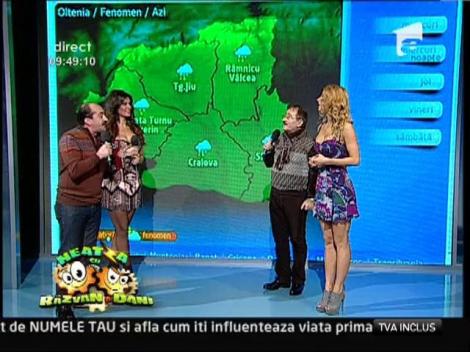 Andreea Lazăr, fosta concurentă X Factor,   uimește din nou! Iată cum a prezentat vremea la ”Neatza”!