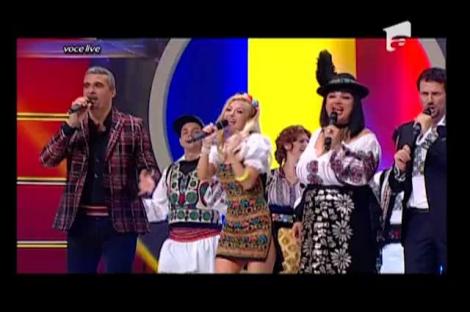 Sărbătoarea muzicii populare la "Te cunosc de undeva" | Concurenţii şi juraţi au unit România pe note muzicale