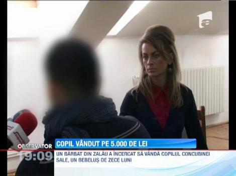 Prunc de 10 luni vândut pentru suma 5000 de lei