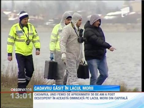 Cadravru găsit în Lacul Morii din Capitală