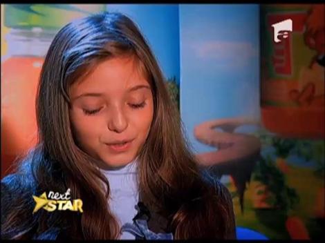 Anastasia Ciornea are 10 ani şi este un talent înnăscut