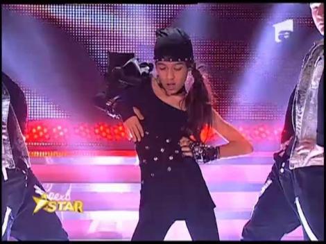 Alexandra Militaru, dans de senzaţie pe scena "Next Star"