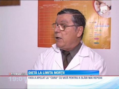 A înghiţit vată cu energizant, pentru a slăbi miraculos!