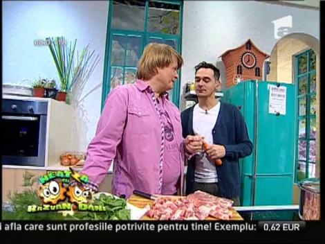 Reţeta lui Vladutz: "Supă cremă de fasole cu jumări"