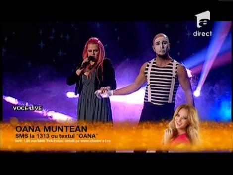 OANA MUNTEAN. A vrut să intre în pielea Laurei Stoica, dar s-a cam grăbit!