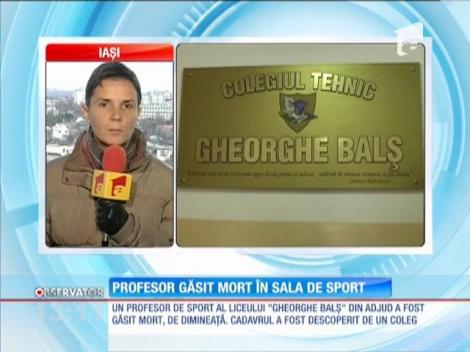 Profesor găsit mort în sala de sport