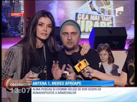 Banatu-i fruntea: Alina Puşcaş şi Cosmin Şeleşi organizează cea mai zgomotoasă urare, la Timişoara