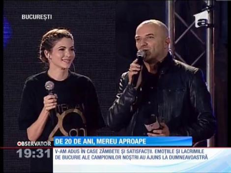 Bucureşti: La mulţi ani, Antena 1! De 20 de ani, mereu aproape de telespectatori