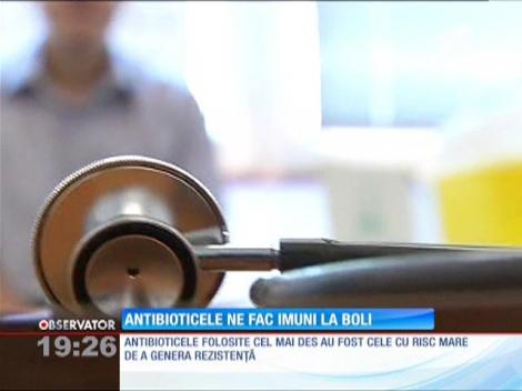 Românii folosesc în exces tratamentul cu antibiotice